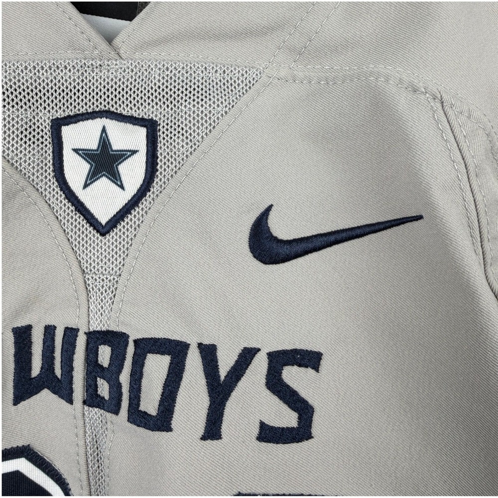 Nike Cowboys Football Jersey Gray Excellent Orange Bowl YFA #22 Youth L - Picture 4 of 16